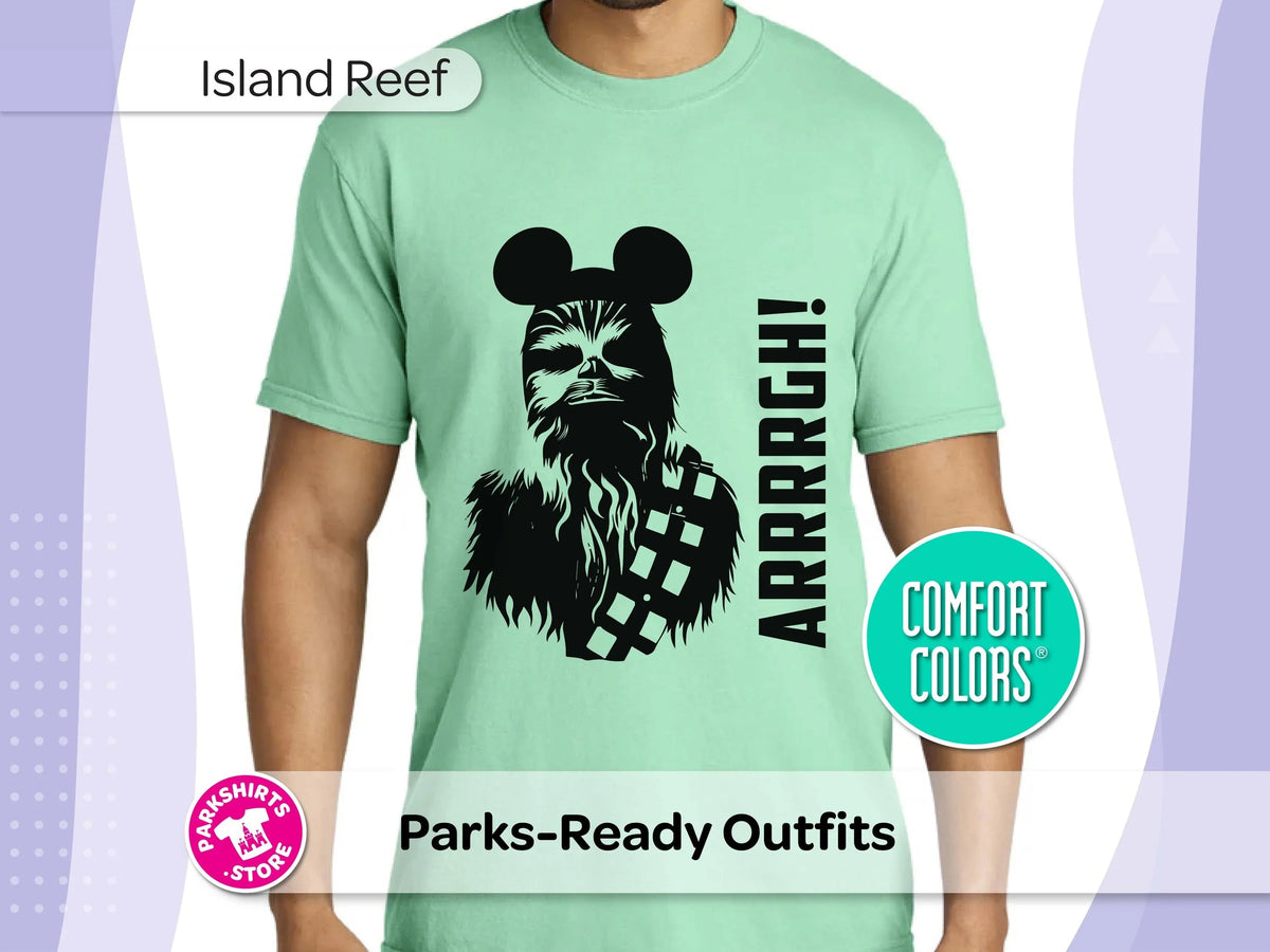 Chewy Wookiee Shirt | Vintage Graphic Tee | Mouse Ears Park product image 1