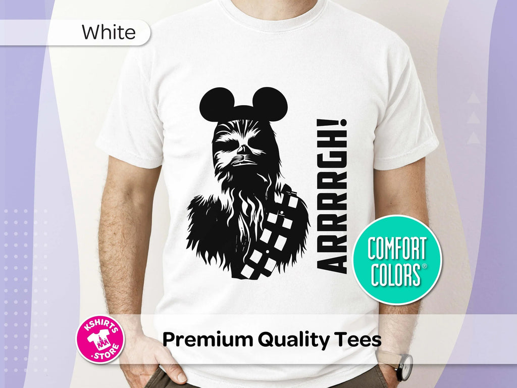 Chewy Wookiee Shirt | Vintage Graphic Tee | Mouse Ears Park product image 5