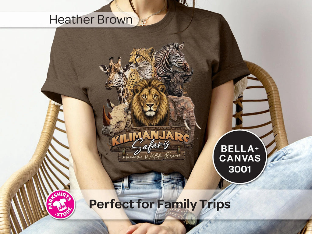 Kilimanjaro Safaris Shirt | Animal Kingdom Safari Tee product image 5