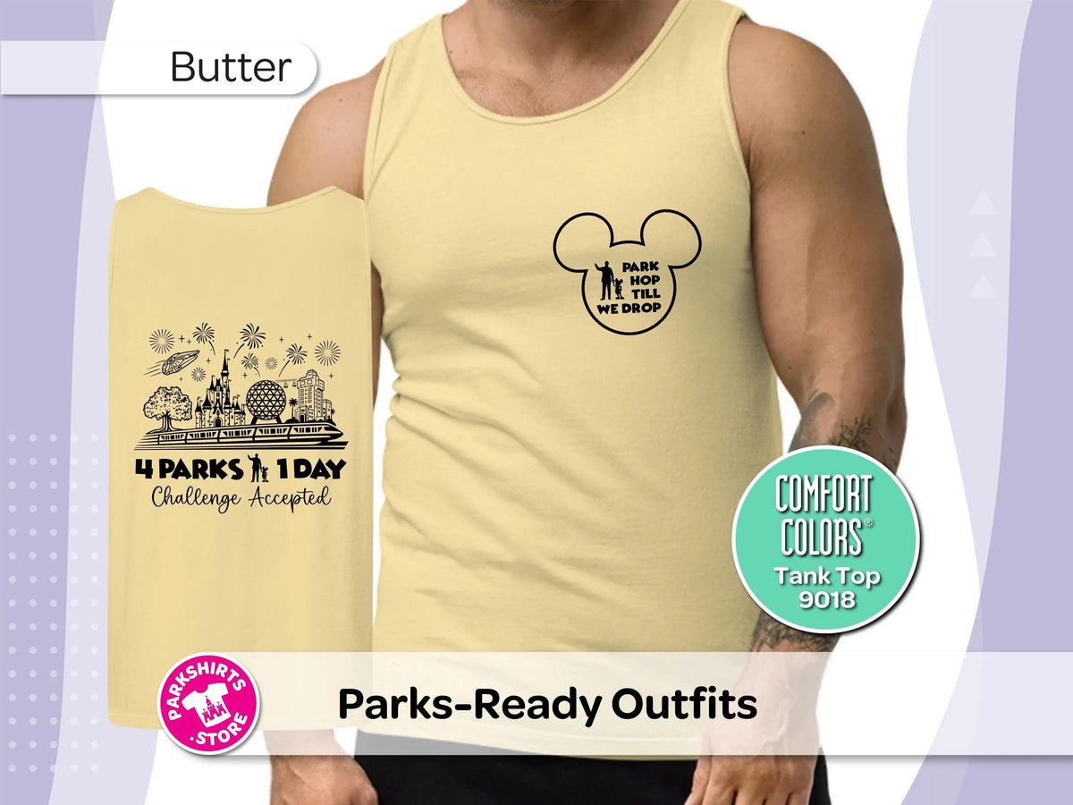 Park Hop Till We Drop Tank | 4 Parks 1 Day Disney | World product image 3