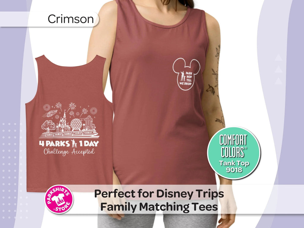 Park Hop Till We Drop Tank | 4 Parks 1 Day Disney | World product image 10