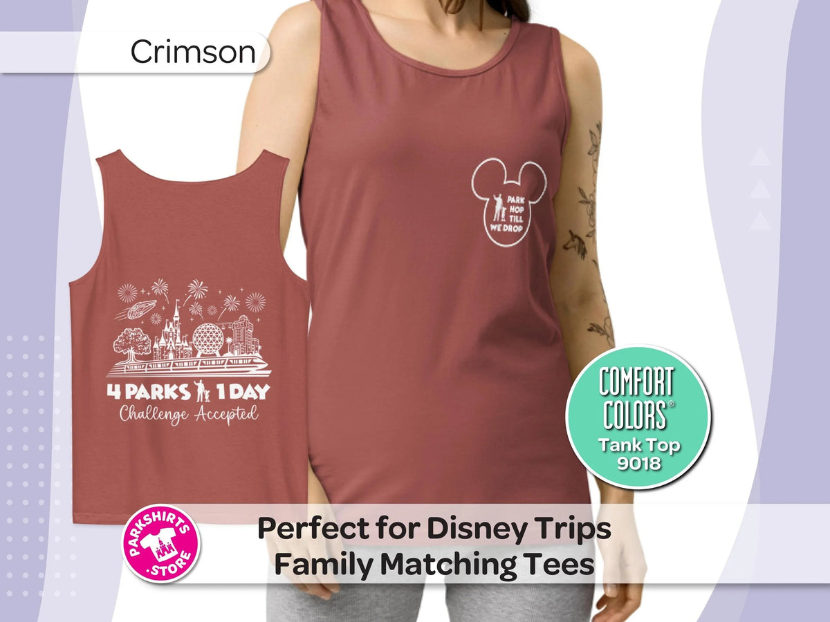 Park Hop Till We Drop Tank | 4 Parks 1 Day Disney | World product image 10