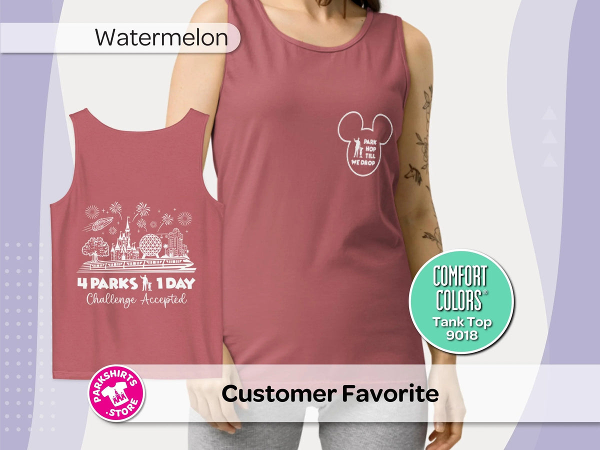 Park Hop Till We Drop Tank | 4 Parks 1 Day Disney | World product image 6