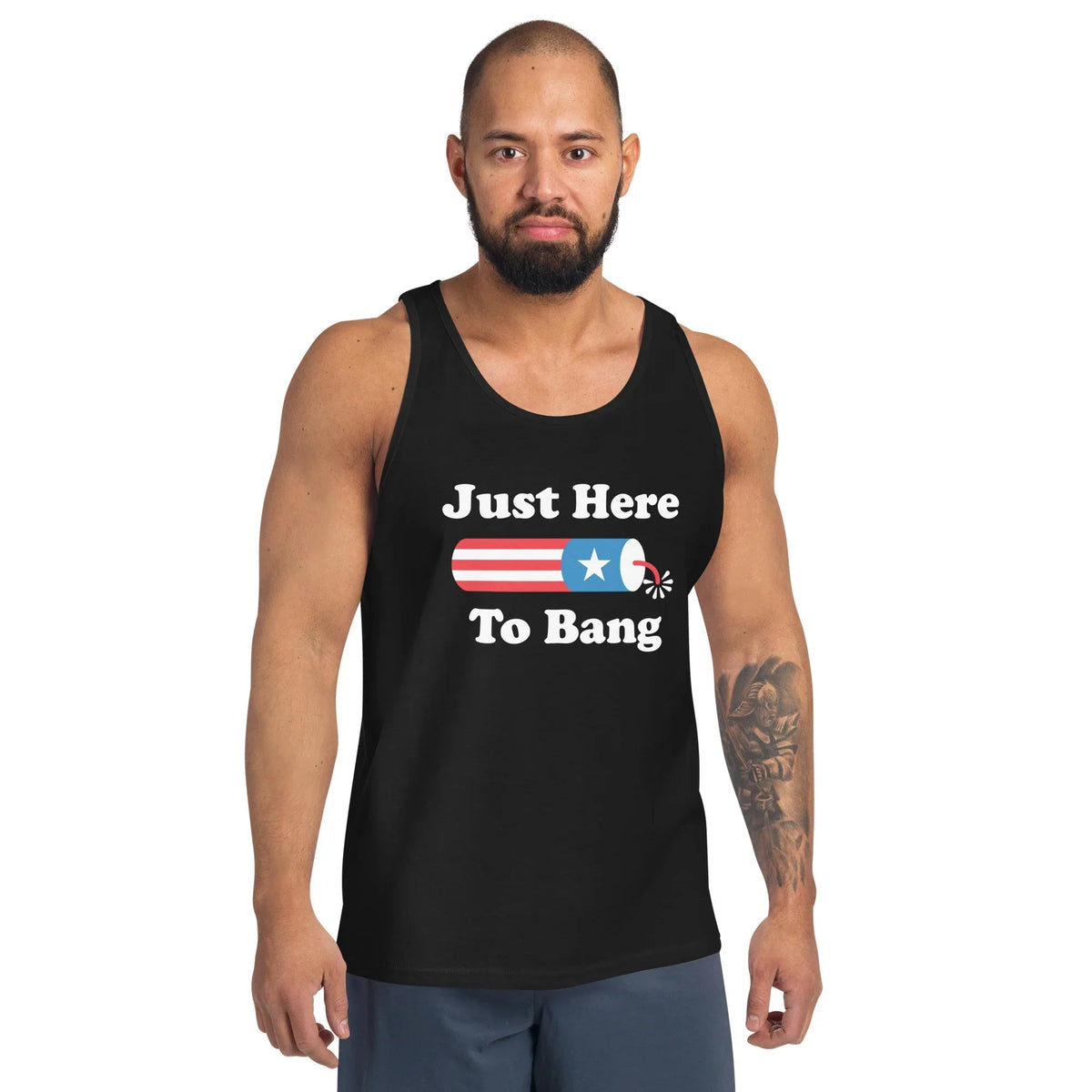 Just Here To Bang -Men's Tank Top product image 2