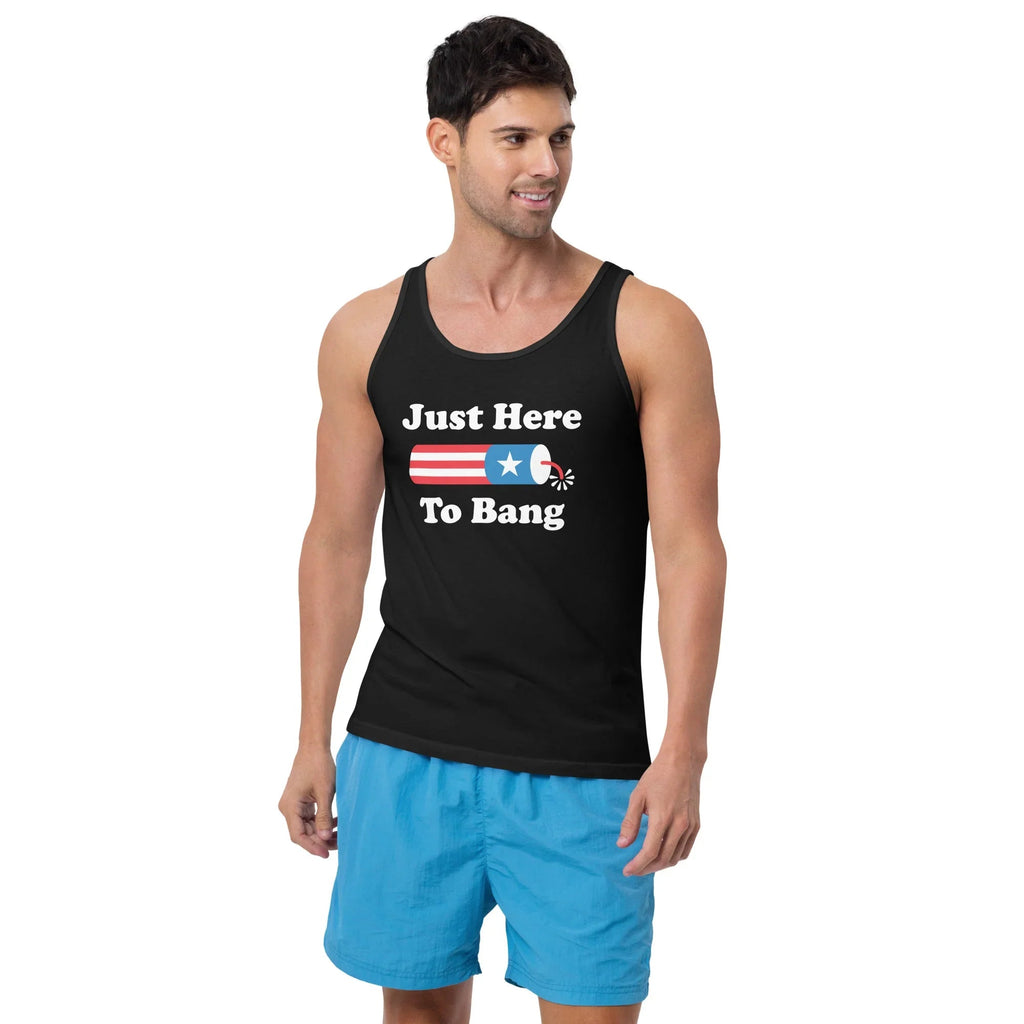 Just Here To Bang -Men's Tank Top product image 3