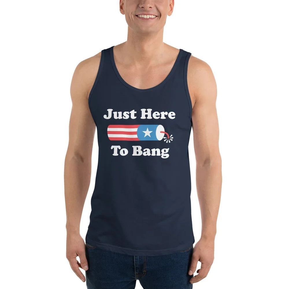 Just Here To Bang -Men's Tank Top product image 4