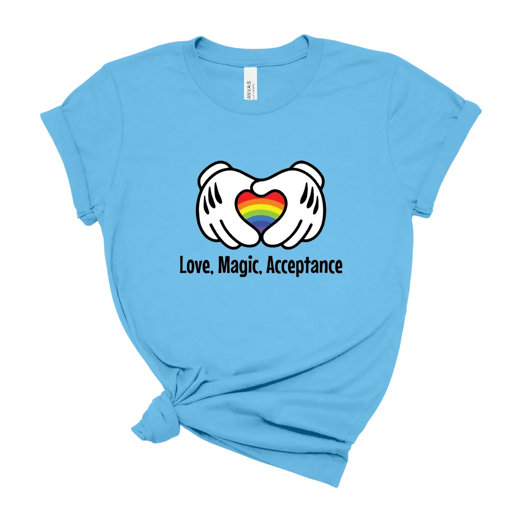 Love, Magic, Acceptance Disney t-shirt product image 5