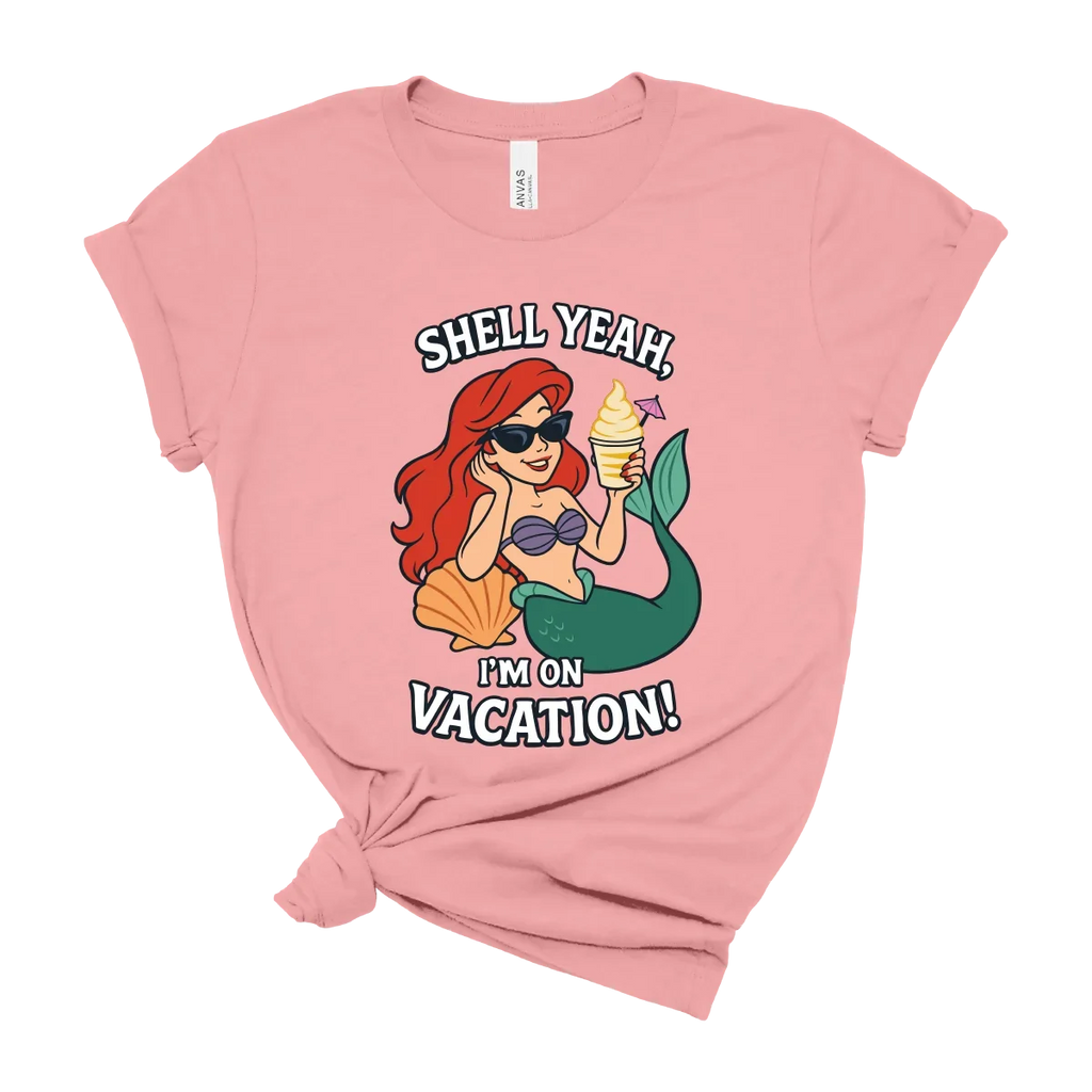 Disney - Shell Yeah, I’m On Vacation t-shirt product image 2