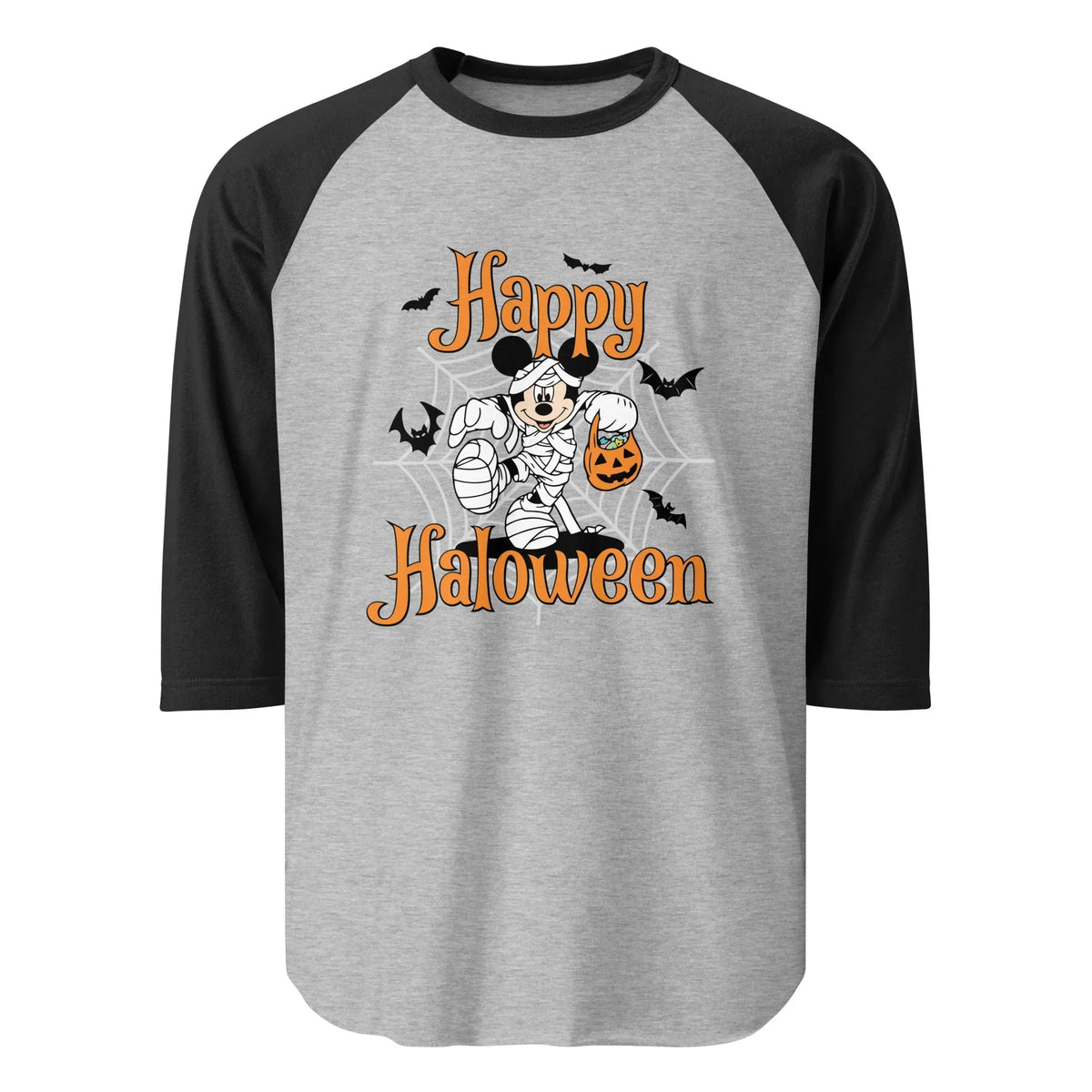 Disney – Mickey Mummy Happy Halloween 3/4 Sleeve Raglan product image 1