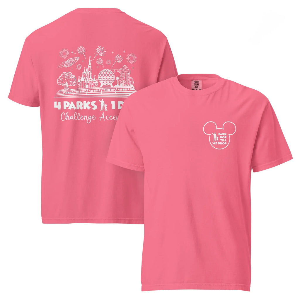 Disney Park Hop Till We Drop Shirt, 4 Parks 1 Day Challenge product image 10