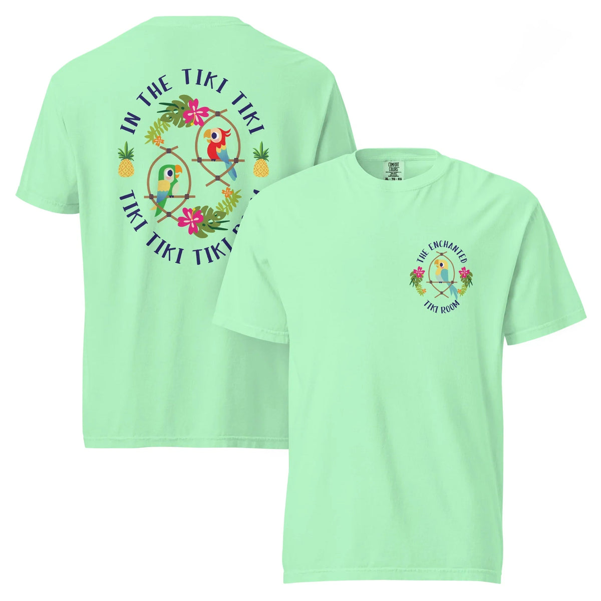 Disney Enchanted Tiki Room Shirt (Front & Back) product image 10