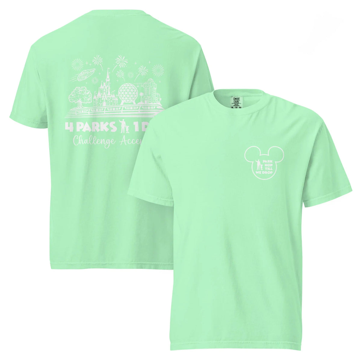 Disney Park Hop Till We Drop Shirt, 4 Parks 1 Day Challenge product image 16