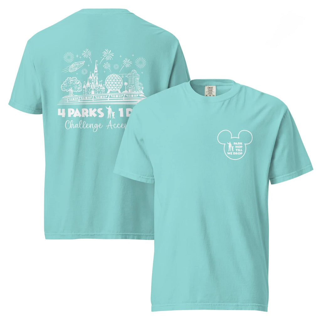 Disney Park Hop Till We Drop Shirt, 4 Parks 1 Day Challenge product image 13