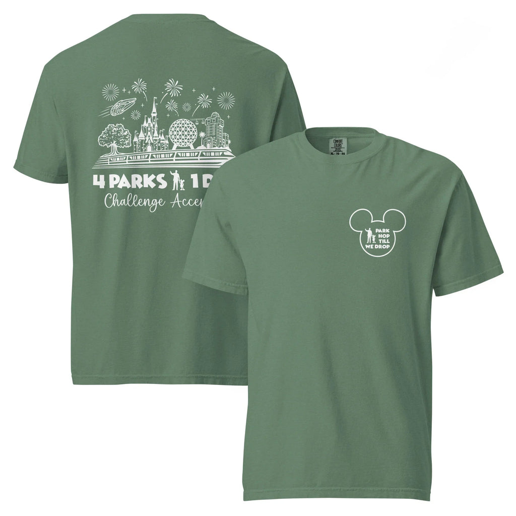 Disney Park Hop Till We Drop Shirt, 4 Parks 1 Day Challenge product image 7