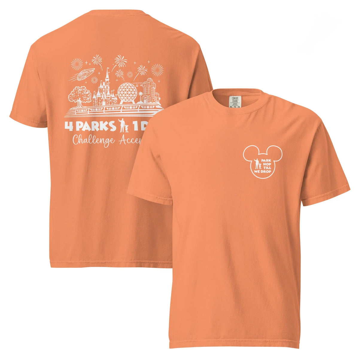 Disney Park Hop Till We Drop Shirt, 4 Parks 1 Day Challenge product image 12