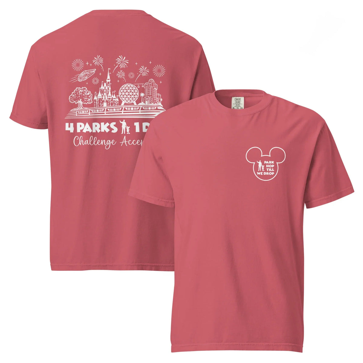 Disney Park Hop Till We Drop Shirt, 4 Parks 1 Day Challenge product image 6