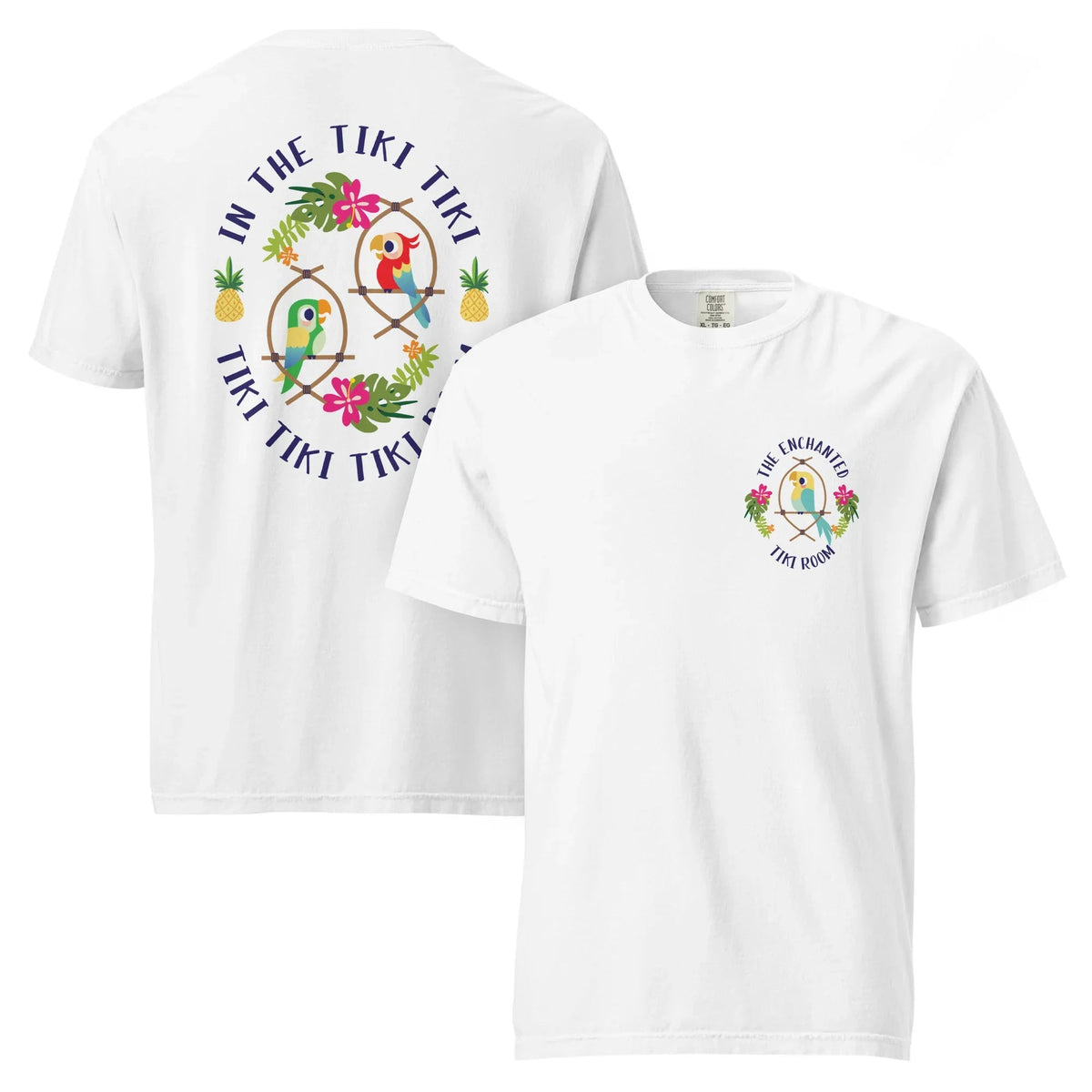 Disney Enchanted Tiki Room Shirt (Front & Back) product image 12