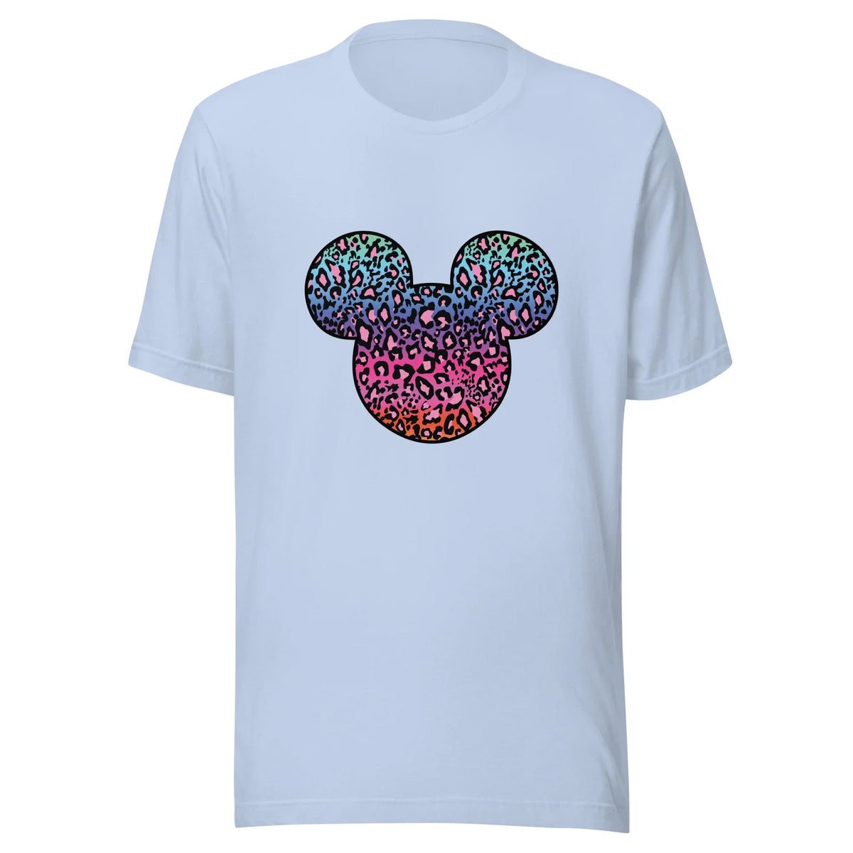 Colorful Leopard Disney Print Mickey Head t-shirt product image 3