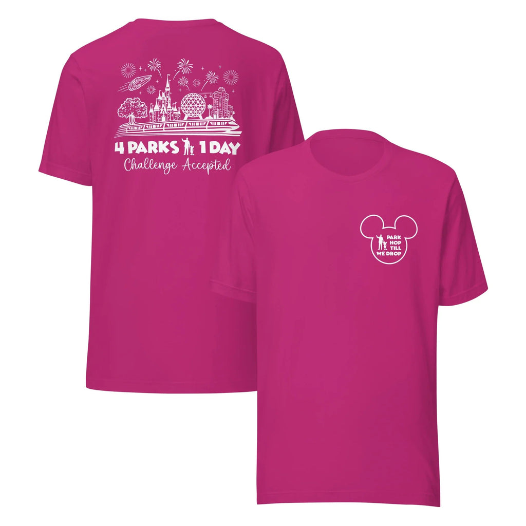Park Hop Till We Drop Disney Shirt | 4 Parks 1 Day product image 8