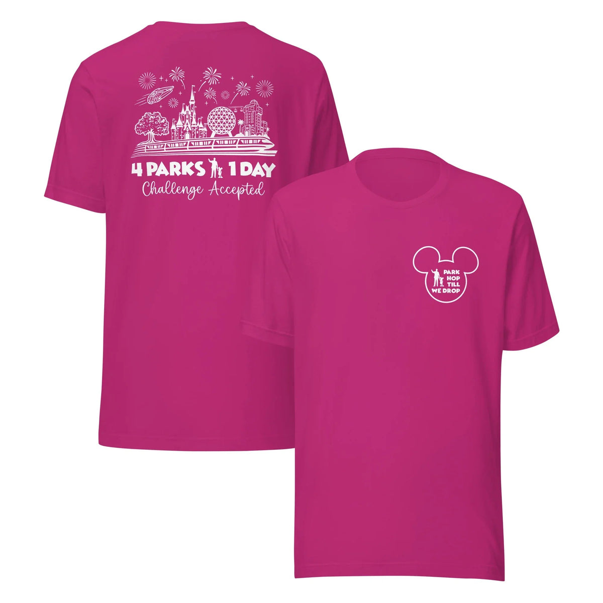 Park Hop Till We Drop Disney Shirt | 4 Parks 1 Day product image 8