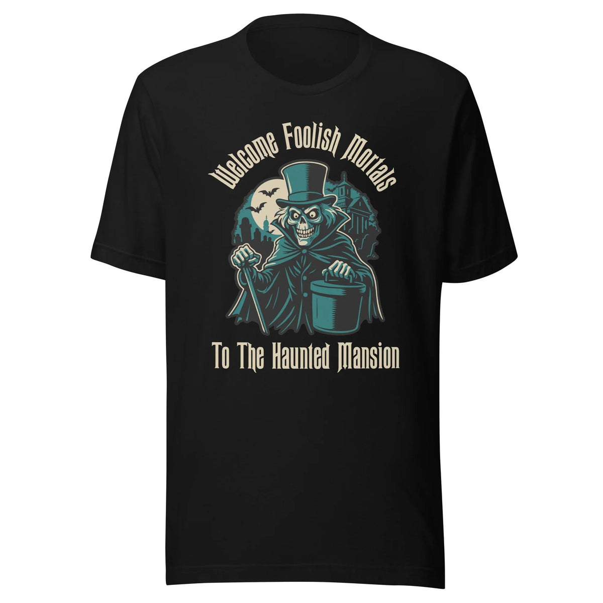Disney – Welcome Foolish Mortals Haunted Mansion T-Shirt 👻💀 product image 3