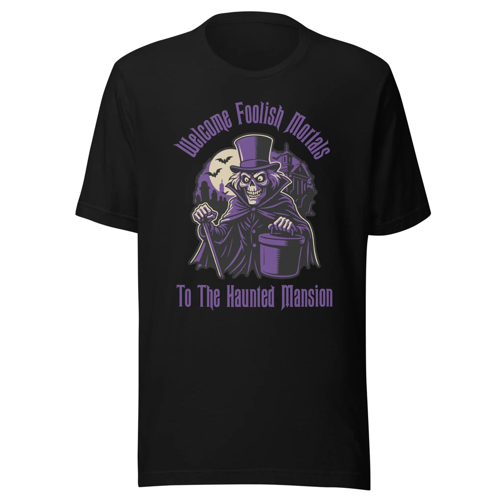 Disney – Welcome Foolish Mortals Haunted Mansion T-Shirt product image 2