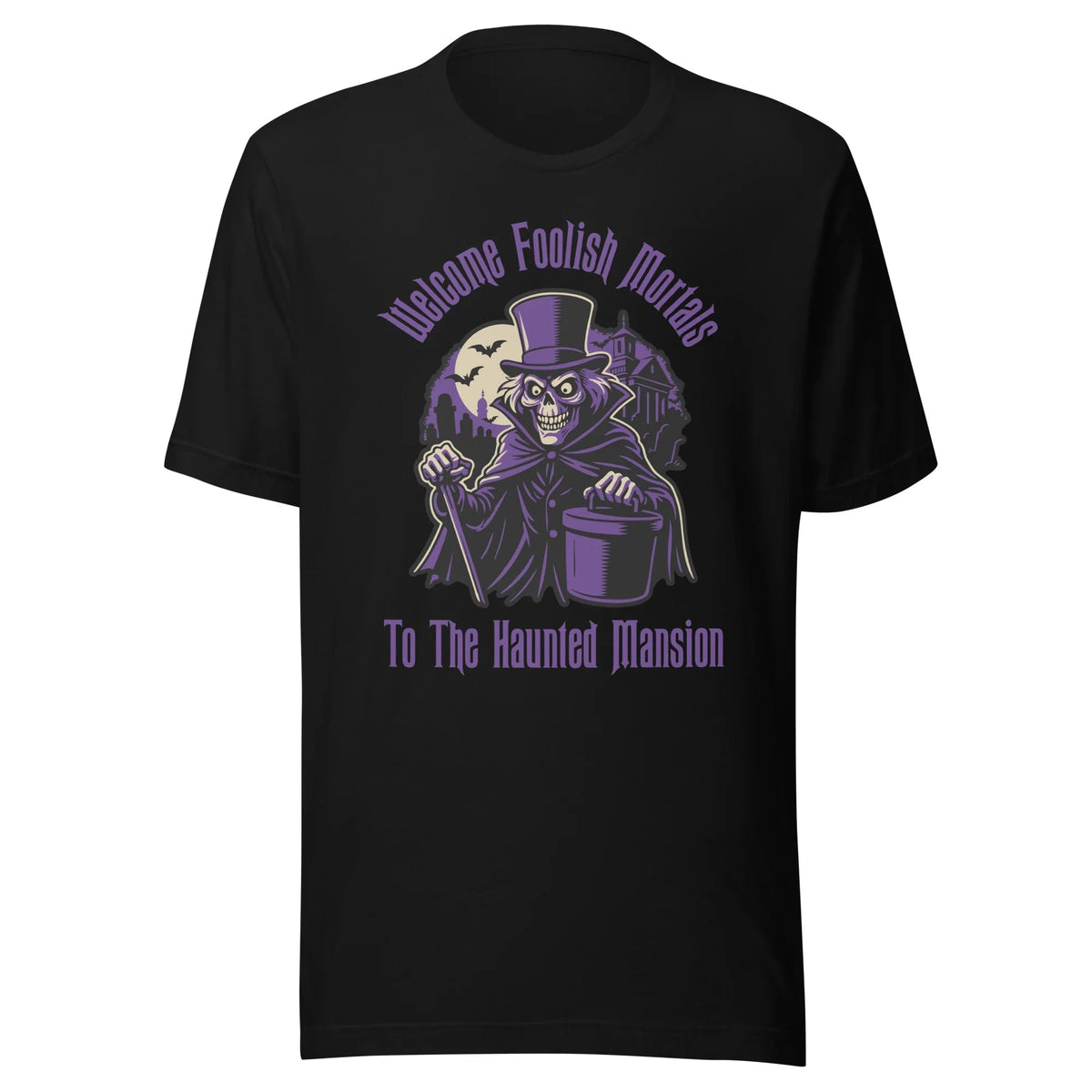 Disney – Welcome Foolish Mortals Haunted Mansion T-Shirt product image 2