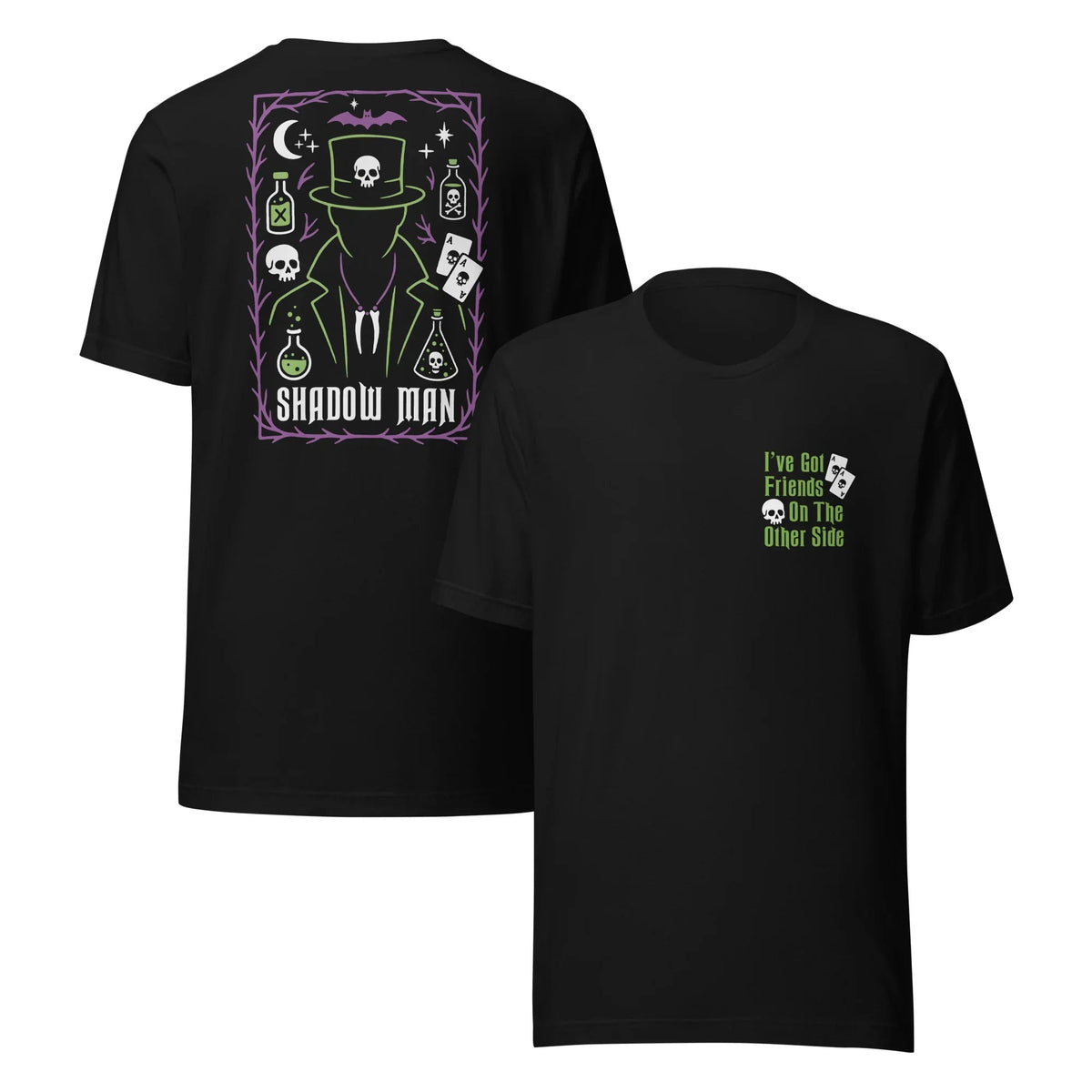 The Shadow Man “Friends on Other Side” T-Shirt (Front & product image 2