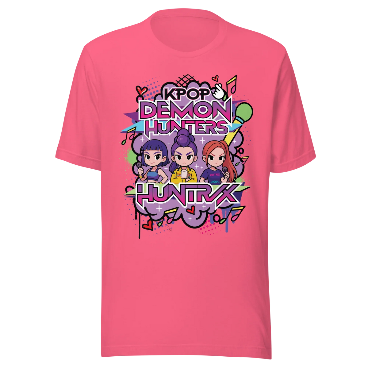 KPOP Demon Hunters HUNTRIX t-shirt product image 20