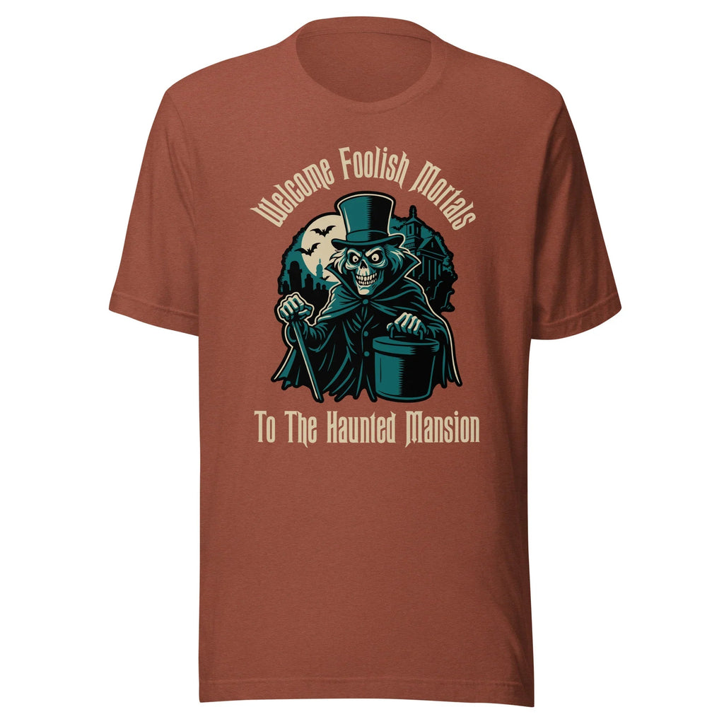 Disney – Welcome Foolish Mortals Haunted Mansion T-Shirt 👻💀 product image 4