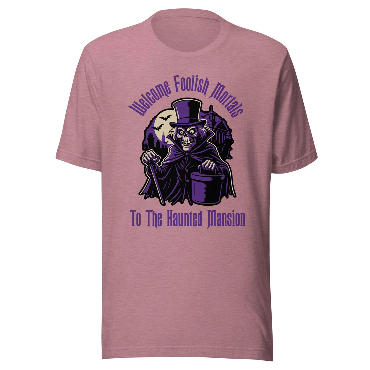 Disney – Welcome Foolish Mortals Haunted Mansion T-Shirt product image 4