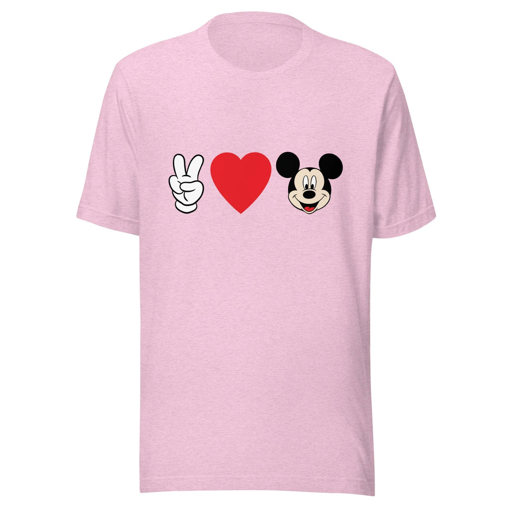 Peace Love Mickey - t-shirt product image 1