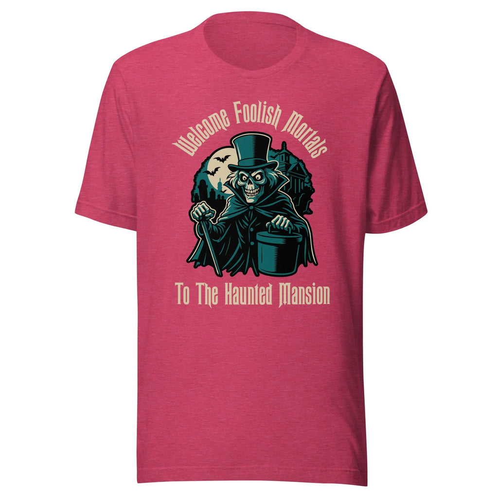 Disney – Welcome Foolish Mortals Haunted Mansion T-Shirt 👻💀 product image 5