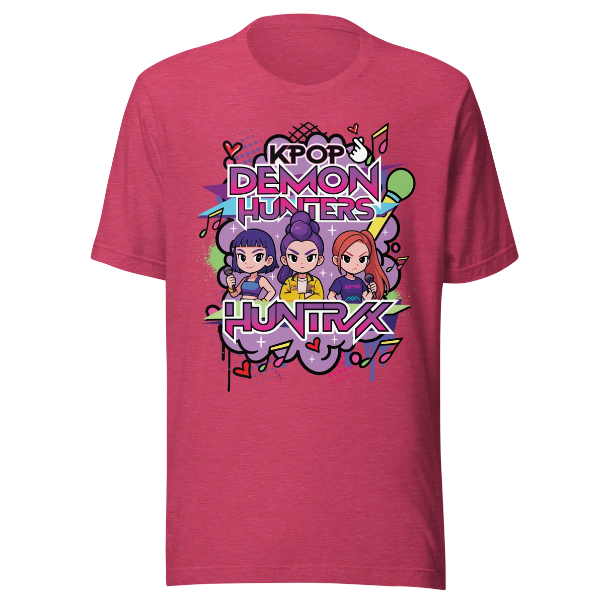KPOP Demon Hunters HUNTRIX t-shirt product image 24