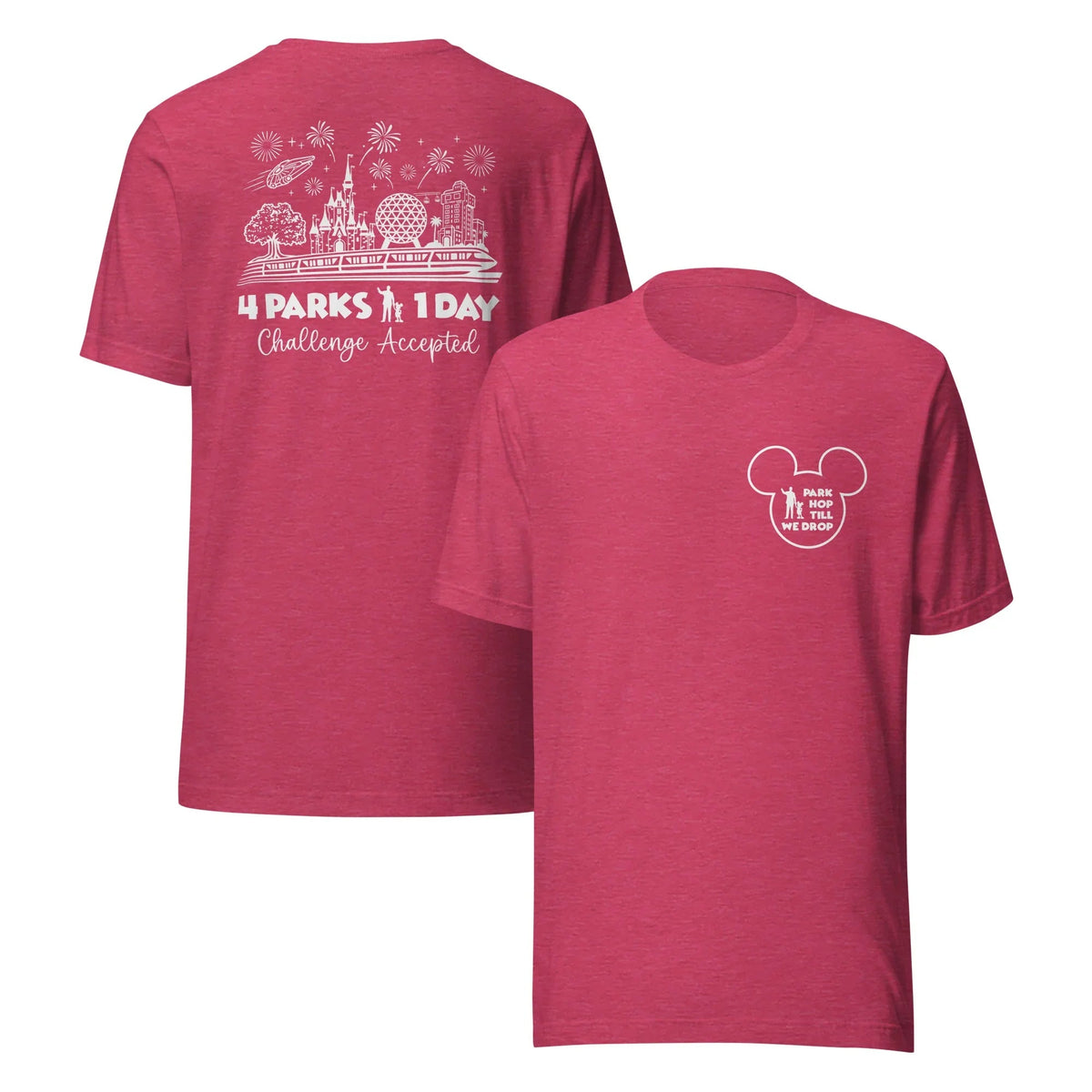 Park Hop Till We Drop Disney Shirt | 4 Parks 1 Day product image 1