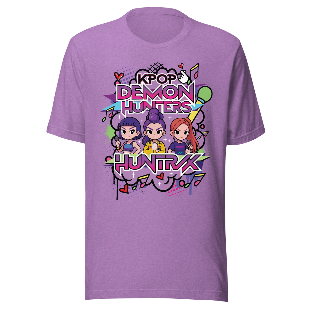 KPOP Demon Hunters HUNTRIX t-shirt product image 19