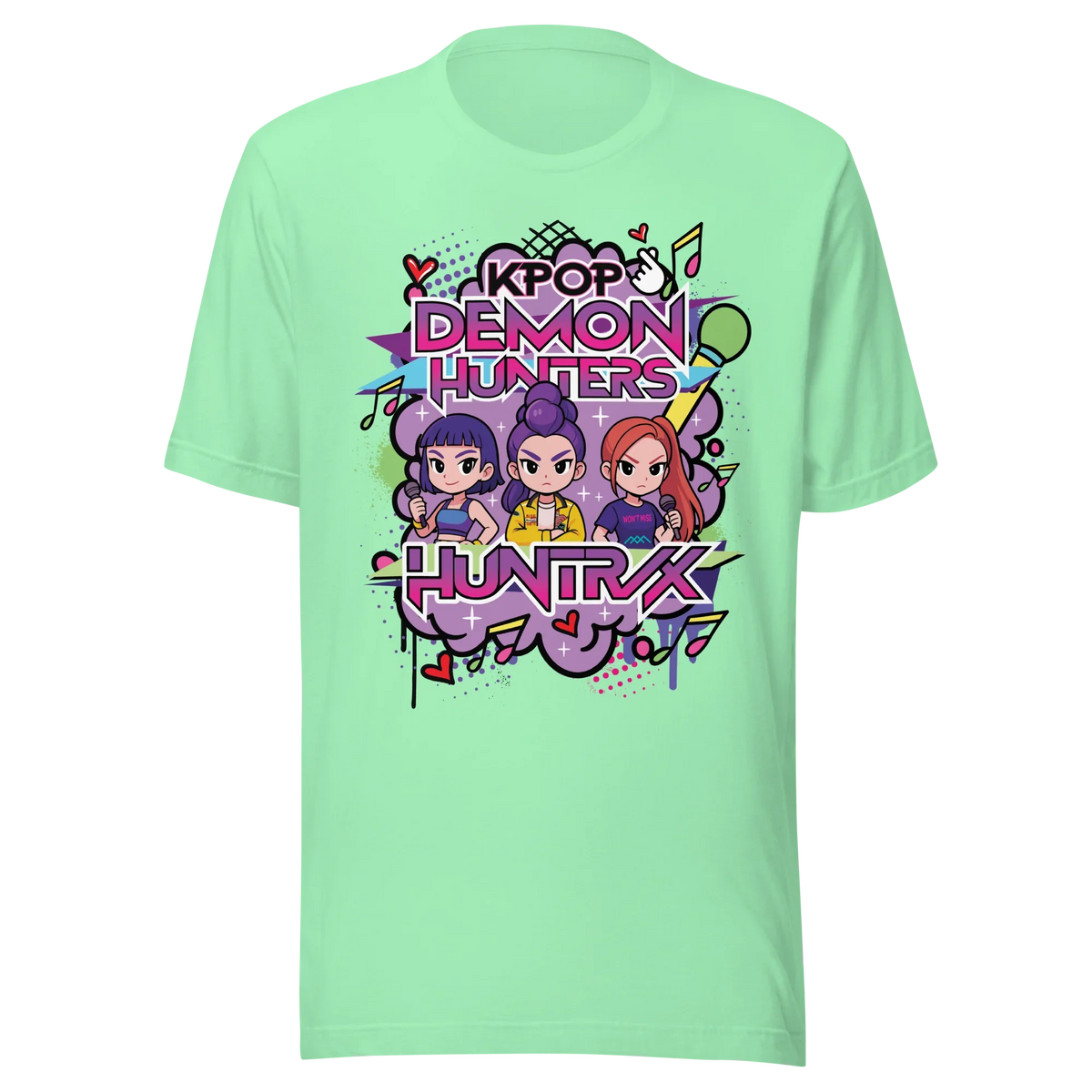 KPOP Demon Hunters HUNTRIX t-shirt product image 22