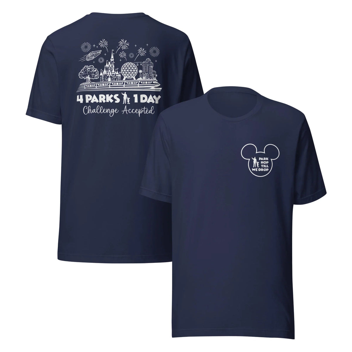 Park Hop Till We Drop Disney Shirt | 4 Parks 1 Day product image 5
