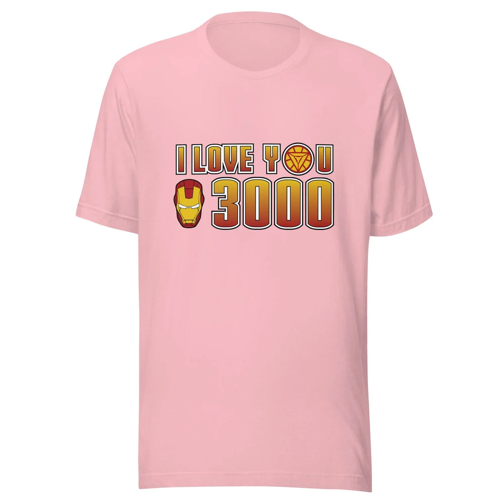 I Love You 3000 – Iron Man Inspired Disney Graphic t-shirt product image 2