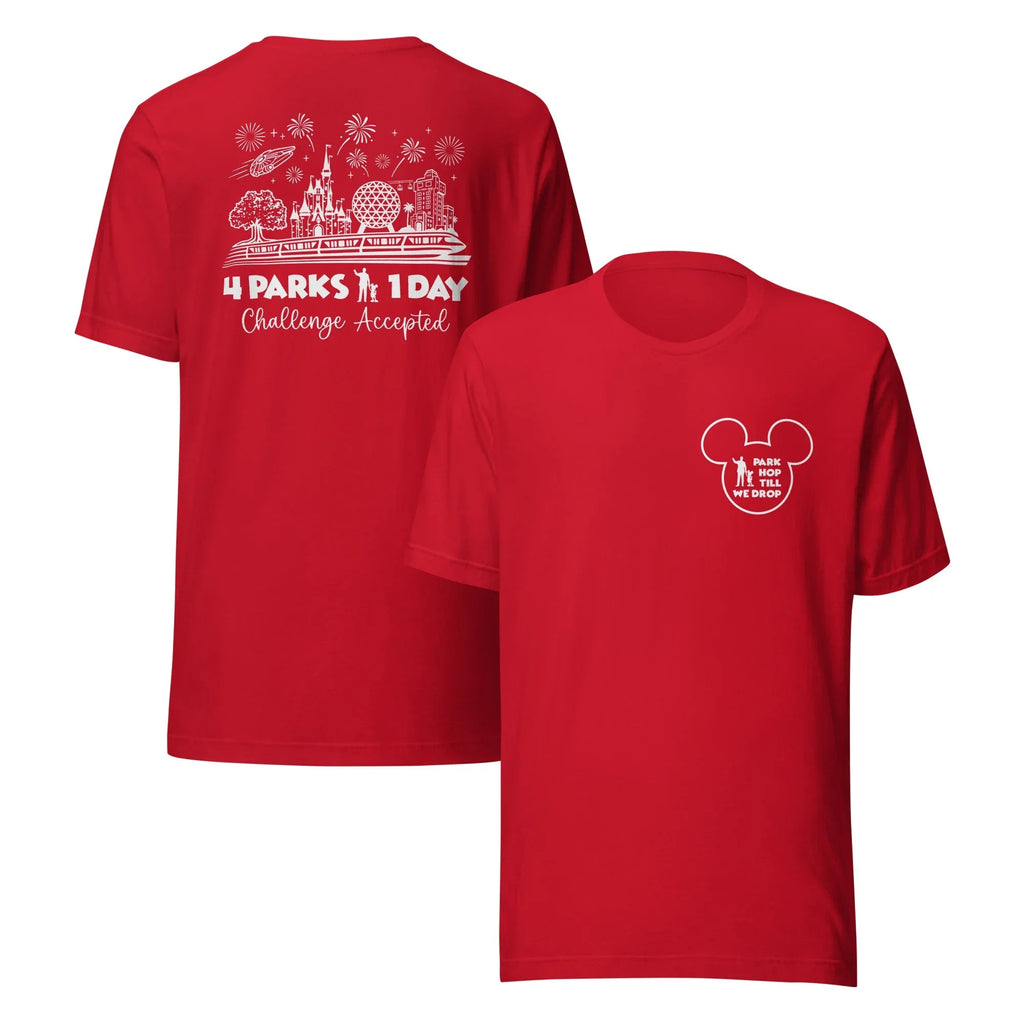 Park Hop Till We Drop Disney Shirt | 4 Parks 1 Day product image 6