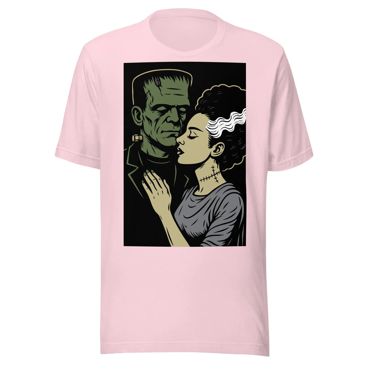 Forever Love – Frankenstein & Bride t-shirt product image 8