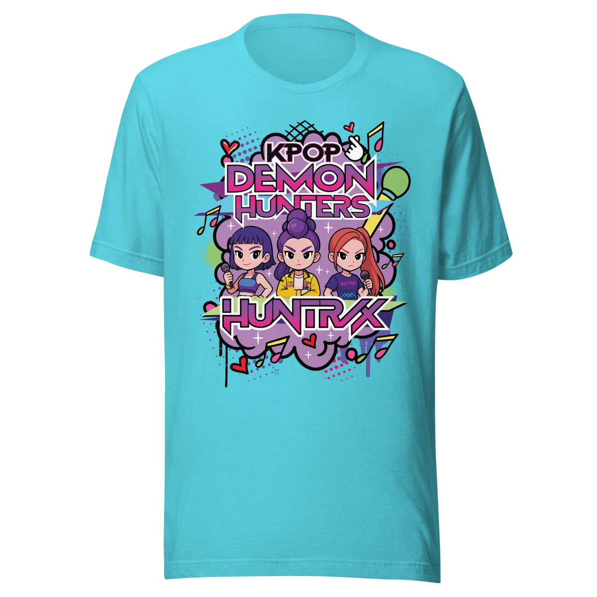KPOP Demon Hunters HUNTRIX t-shirt product image 15