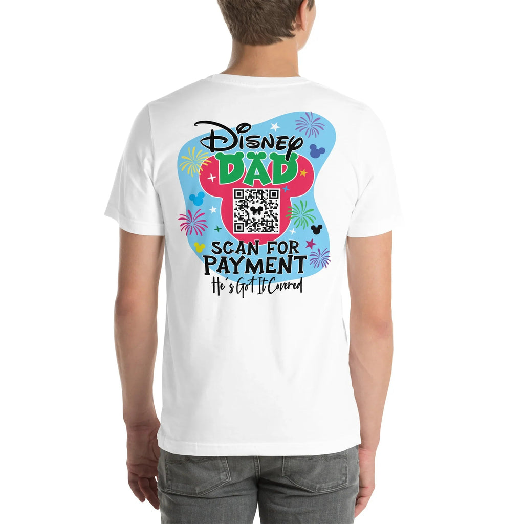 Disney Dad “Scan for Payment” t-shirt product image 2