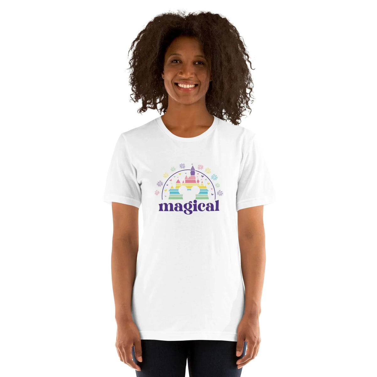 Magical Castle Disney t-shirt - Purple Text product image 2