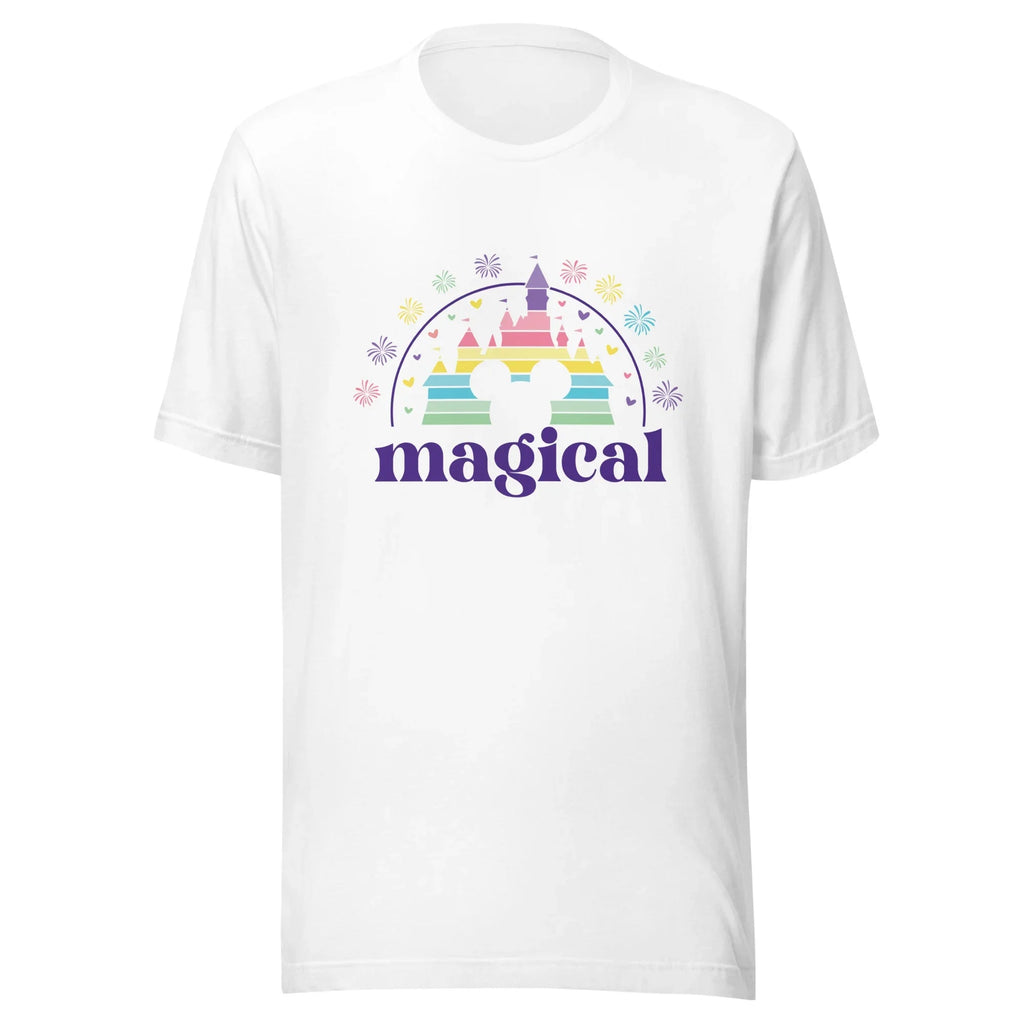Magical Castle Disney t-shirt - Purple Text product image 1