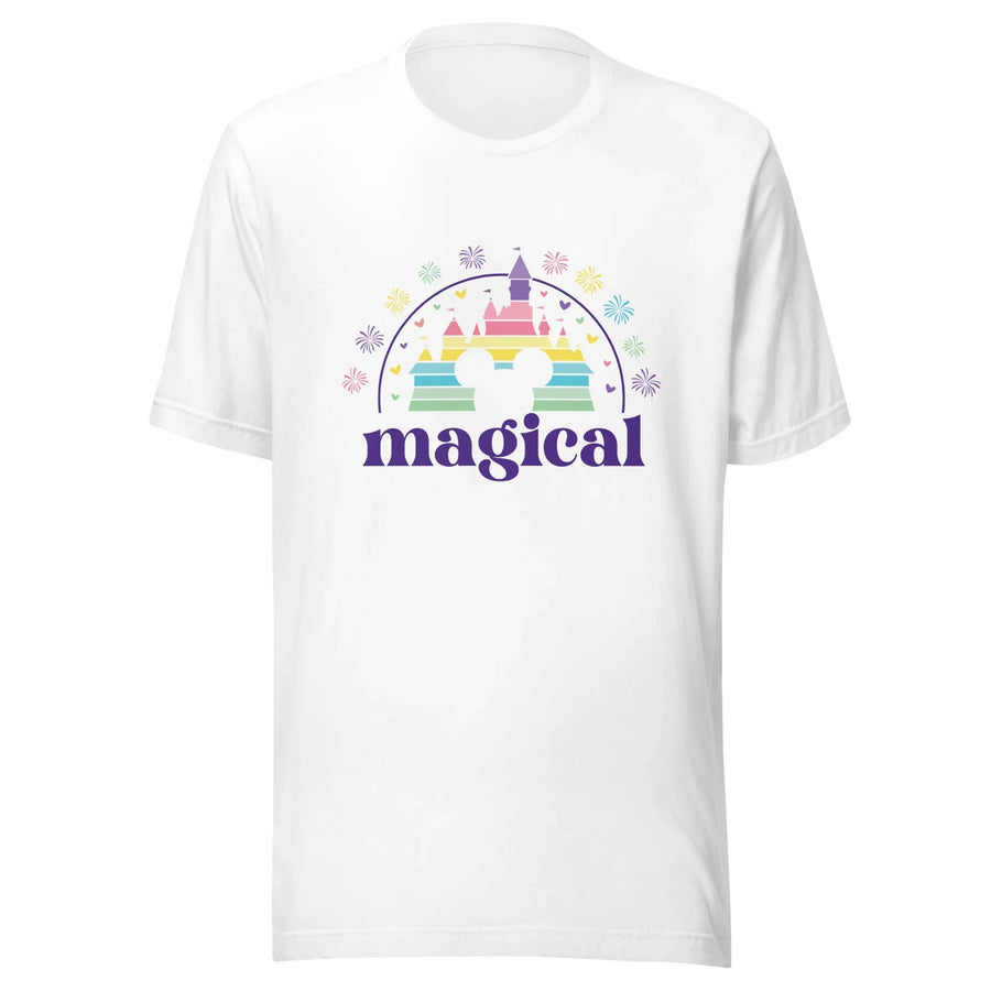 Magical Castle Disney t-shirt - Purple Text product image 1