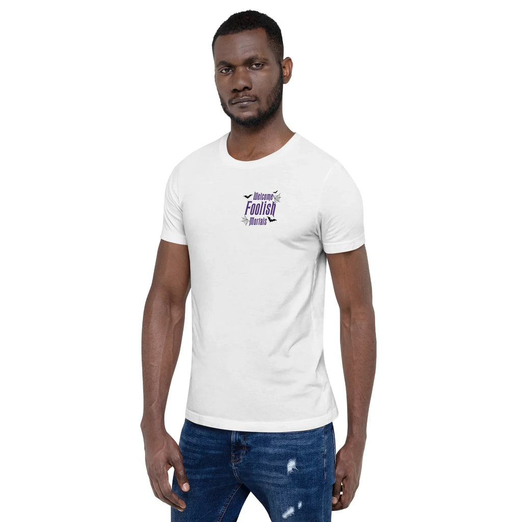 Welcome Foolish Mortals Hatbox Ghost t-shirt product image 3