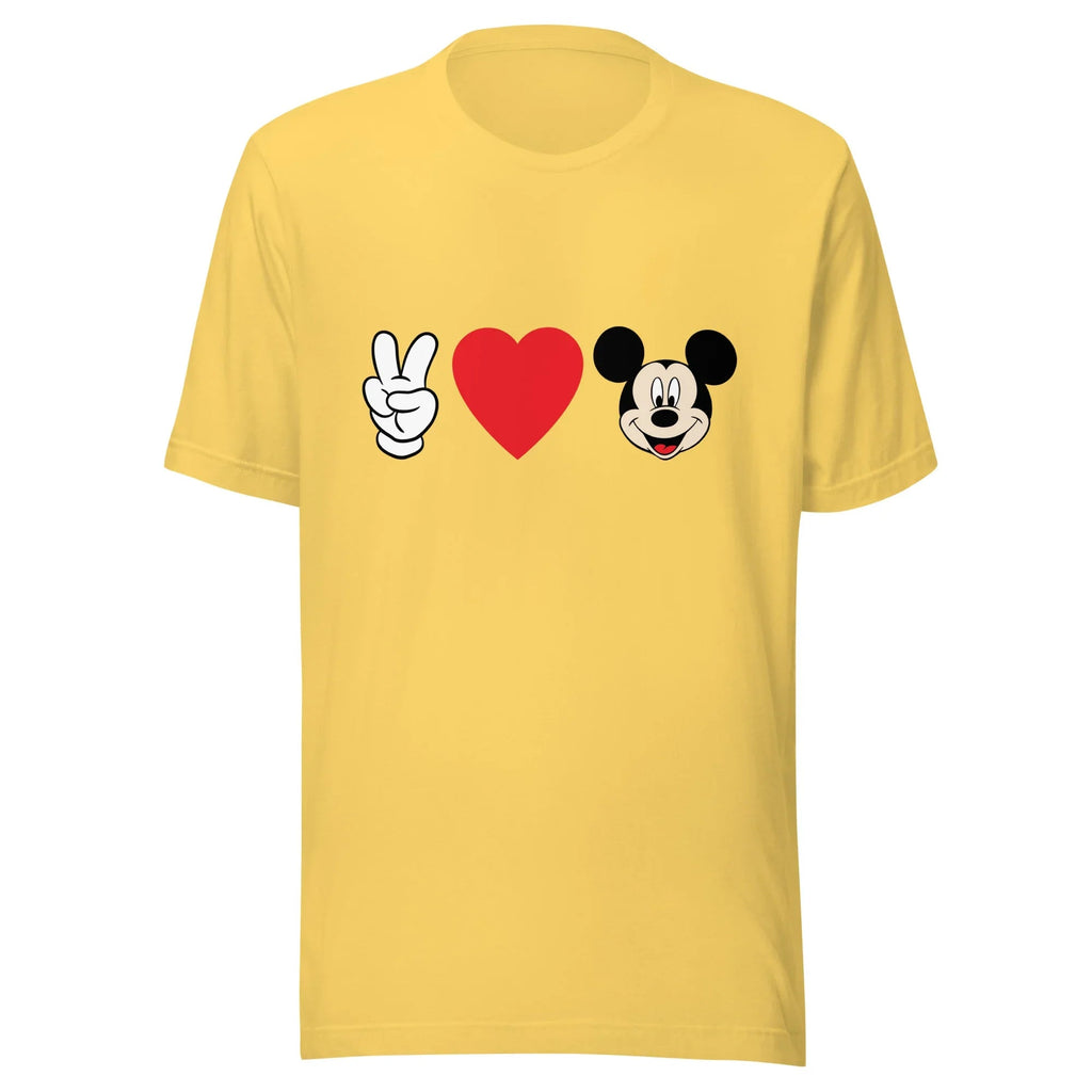 Peace Love Mickey - t-shirt product image 4