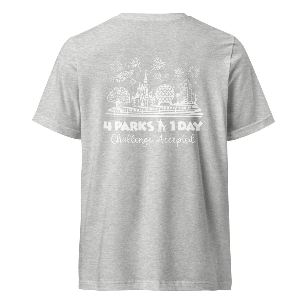 Disney Park Hop Till We Drop V-Neck Shirt, 4 Parks 1 Day product image 8