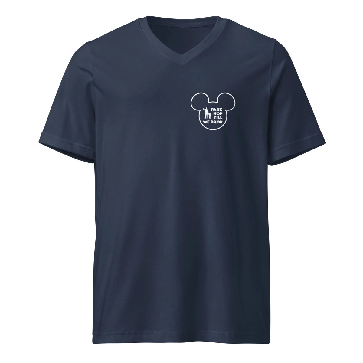Disney Park Hop Till We Drop V-Neck Shirt, 4 Parks 1 Day product image 3
